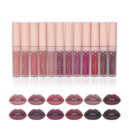 Matte lip gloss liquid lipstick