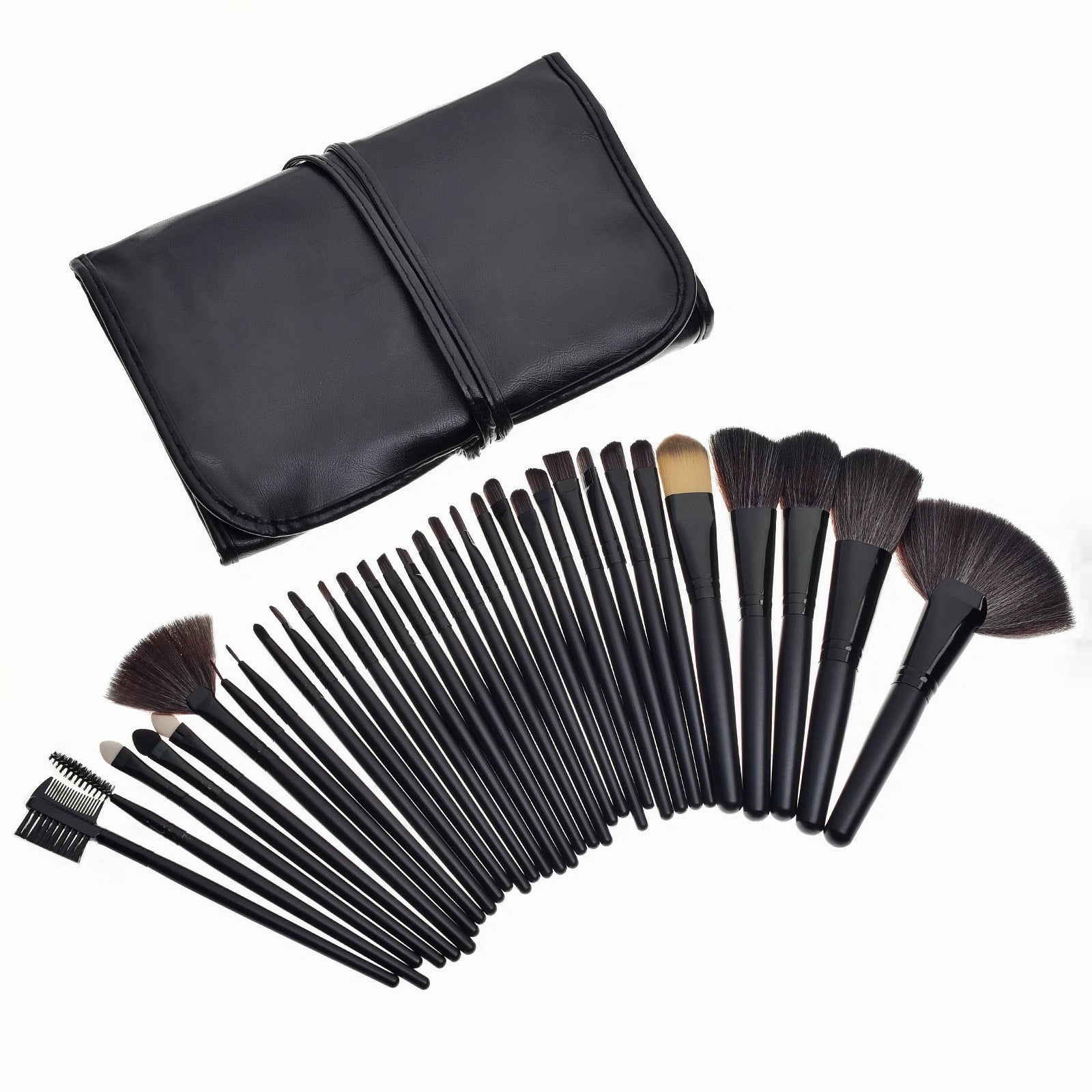 Makeup brush bag