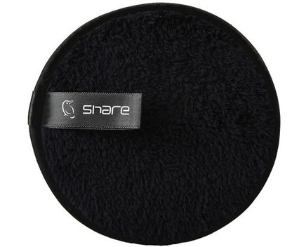 Clear water lazy makeup remover double-sided microfiber suede makeup remover puff