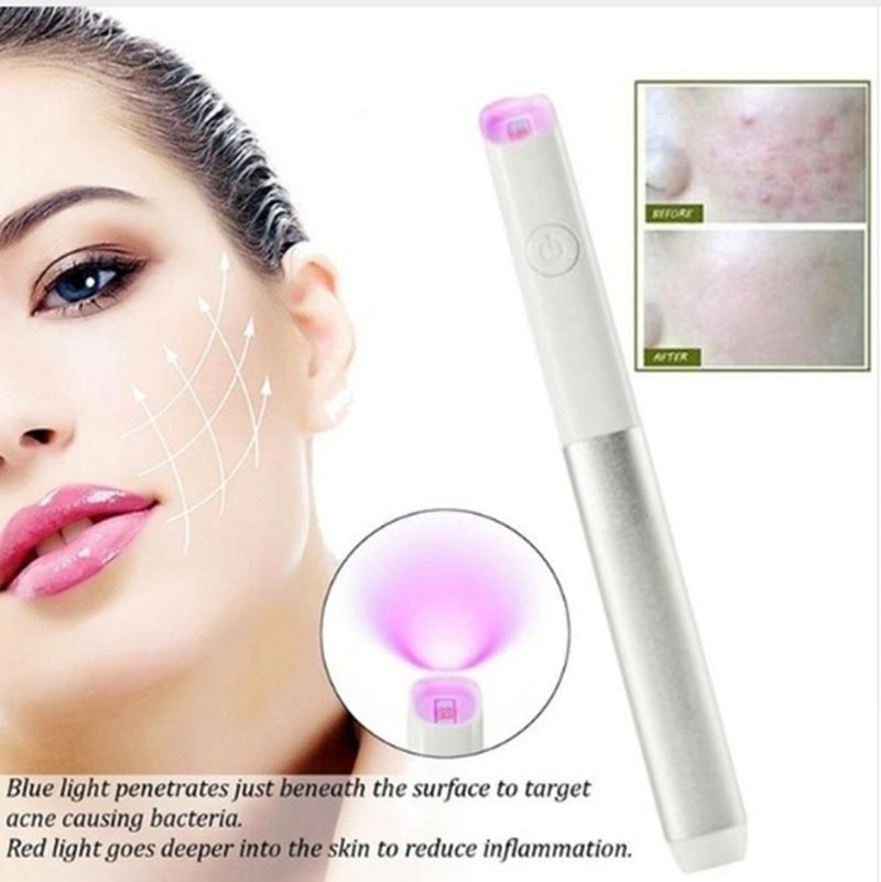 Household Safety Red Blue Light Smallpox Diluting Acne Beauty Instrument